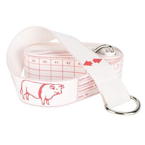 cattle weight measuring tape, 2.5m livestock tape measure, soft pvc animal bust weight contrast ruler farm equipment for pig cattle horse pony pig