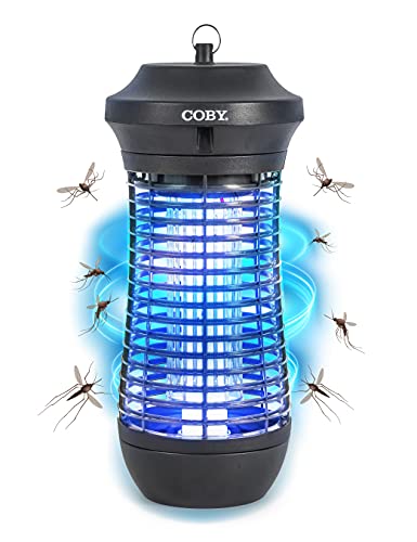 COBY Outdoor Bug Zapper 18W, Covers Half an Acre, Electric Bug Zapper