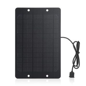 mini solar panel,5v 6w usb monocrystalline solar panel charger,waterproof solar charger with built-in voltage stabilization system for smart phone,power bank and gps unit