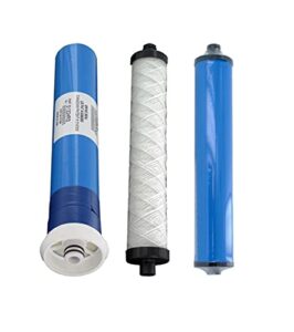 microline cta-14s ro system replacement water filter kit with membrane