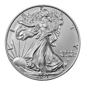 2021 American Silver Eagle - TYPE 2 $1 Brilliant Uncirculated