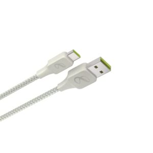 InfinityLab InstantConnect USB-A to USB-C - Charging Cable for USB-C Devices - White, 5 feet