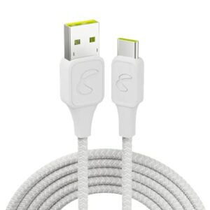 InfinityLab InstantConnect USB-A to USB-C - Charging Cable for USB-C Devices - White, 5 feet