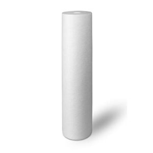2 High Capacity Coconut Shell Carbon Block & 2 Big Polypropylene Sediment 5 Micron 4.5" x 20" Water Filter Cartridges for Universal Whole House System COMPATIBLE WITH: FC25BX4, 155358-43, DGD-5005-20