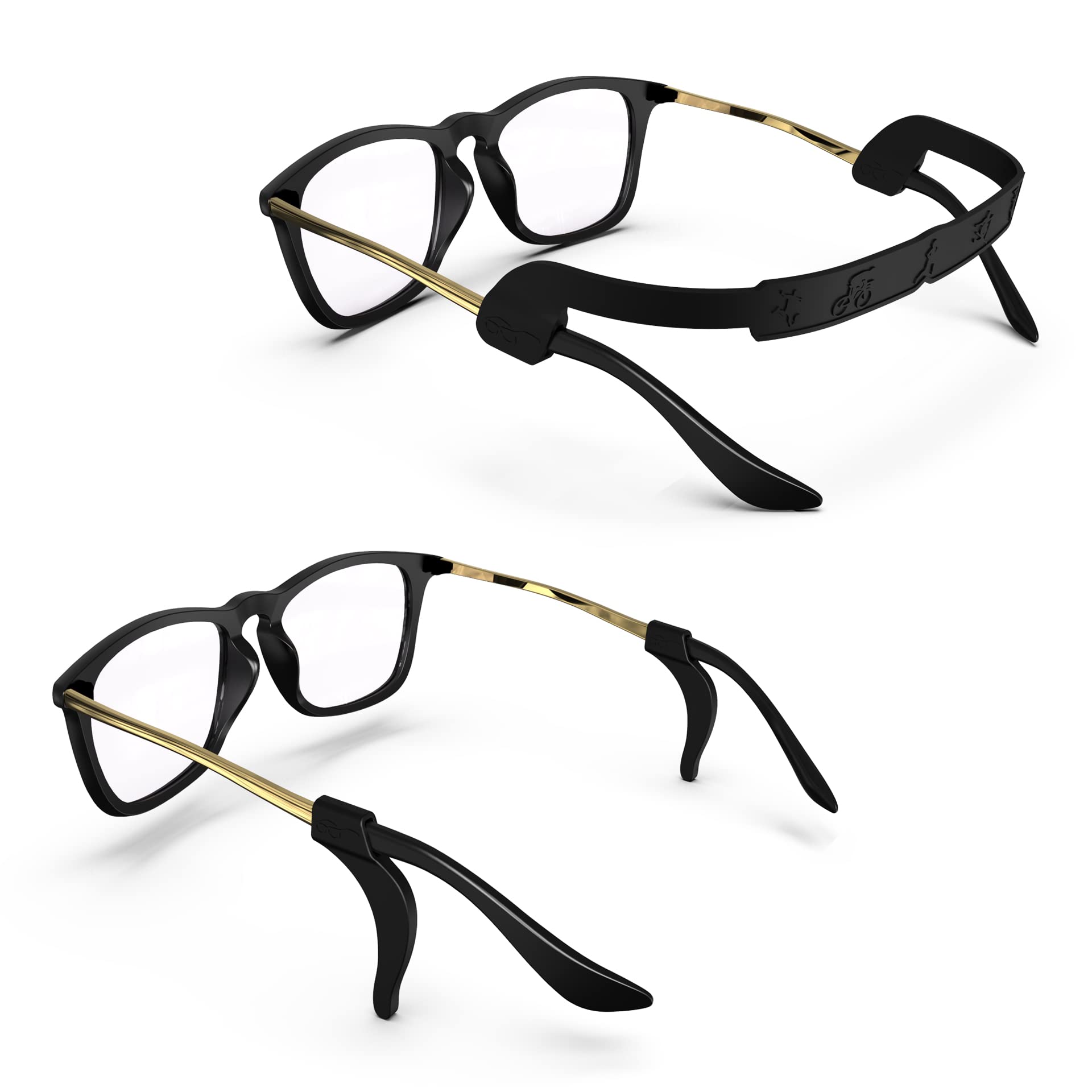 Qujior Glasses Strap, 6pcs Eyeglasses Holder