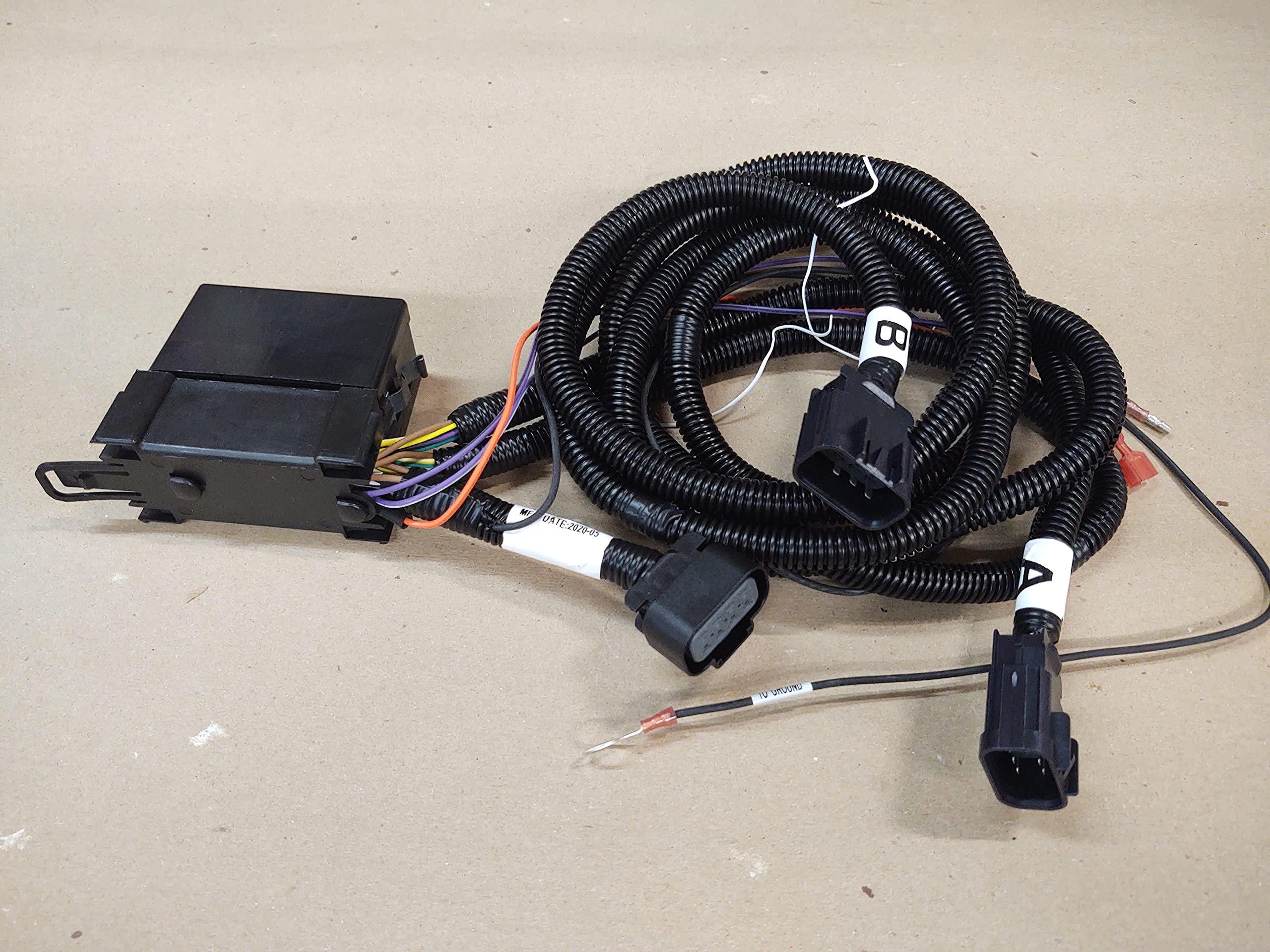 Buyers Products 16160052, SnowDogg Truckside Wiring Kit, Gen 2 w/o Controller