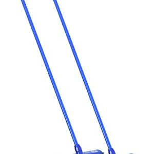 Superio 2 Pack Heavy-Duty Rubber Push Broom with Built-in Squeegee, 50 in. Long.