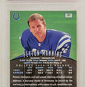 Peyton Manning (Colts) 1998 Topps Finest Football #121 RC Rookie Card - PSA 10 GEM MINT