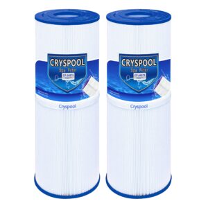 cryspool 50 sq. ft spa filter compatible with c-4950, prb50-in, fc-2390, guardian 413-212-02, j200 series filter, 03fil1600,373045, cal spa hot tub filter replacements, 2 pack