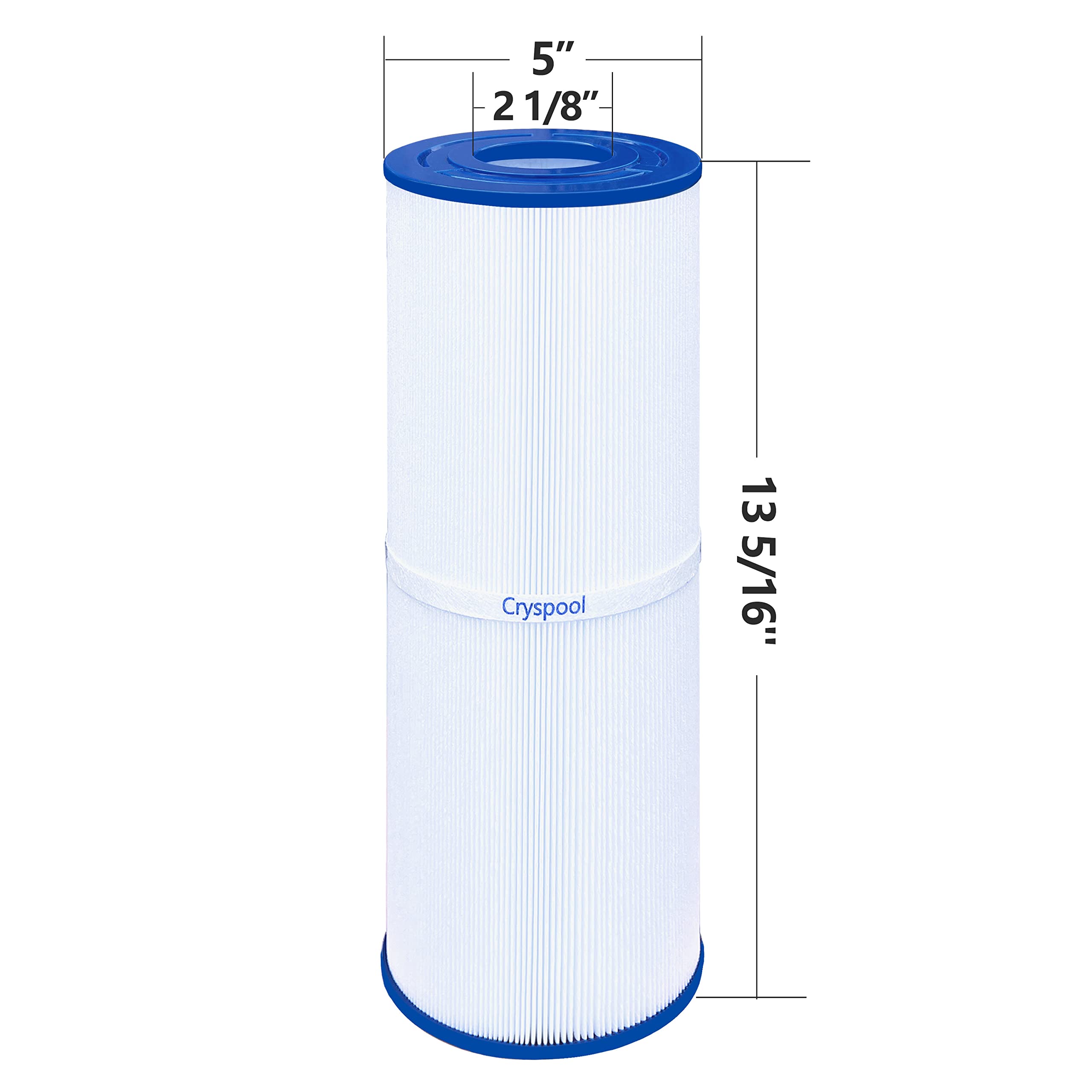 Cryspool 50 sq. ft Spa Filter Compatible with C-4950, PRB50-IN, FC-2390, Guardian 413-212-02, J200 Series Filter, 03FIL1600,373045, Cal Spa Hot Tub Filter Replacements, 2 Pack