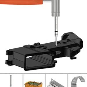 BESTNULE Punch Set, Punch Tools, Roll Pin Punch Set, Made of Solid Material Including Steel Punches and Hammer, Ideal for Maintenance (Without Bench Block)