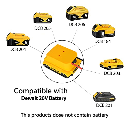 IRONFACE Upgrade Power Wheels Battery Adapter with Speed Controller Kit and Low-Voltage Protection Borad for DeWalt 18V 20V Battery DW DIY Project (2nd Version)