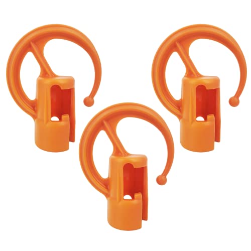 DAULT Hanger 3 Pack Heavy Duty Garage Storage Hooks | Stihl Kombi Attachments | Power Tool Holder Organizer Hangers for Garage and Basement | Wall Mount Utility Hooks for Organizing | Made in U.S.A.