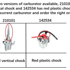 DB7651 Carburetor For Powersmart DB7659 DB7659-22 DB7651-24 22'' 24'' Snow Devil DB7651-26 208cc 212cc Snow Blower