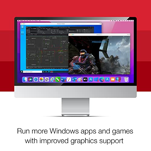 Parallels Desktop 17 for Mac Student Edition | Run Windows on Mac Virtual Machine Software | 1-Year Subscription [Mac Download] [Old Version]