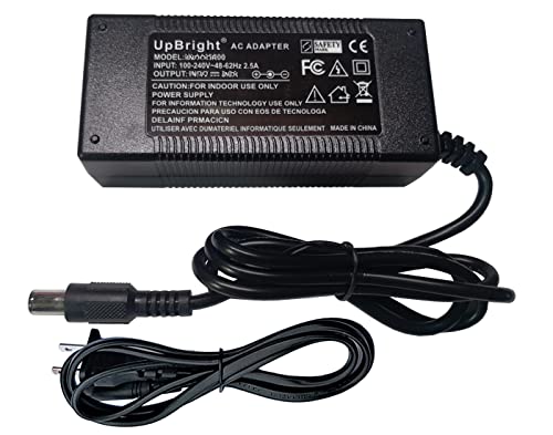 UpBright AC/DC Adapter Compatible with Jackery Explorer 1000 E1000 Portable Power Station 1002Wh Solar Generator 46.4Ah 21.6V Lithium-ion Battery 12V-30V Huntkey HKA18024075-6C ShenZhen Supply Charger