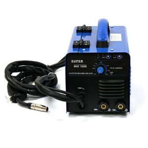 MIG-120S Inverter MIG MMA Gas Flux Welder 110V 20-120A Auto Feed Welding Machine