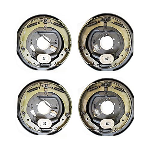 Southwest Wheel New 2-Pack 12" X 2" TruRyde Trailer Electric Brake Assembly (2 Right + 2 Left)