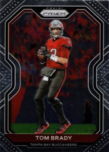 2020 panini prizm #255 tom brady football card - buccaneers