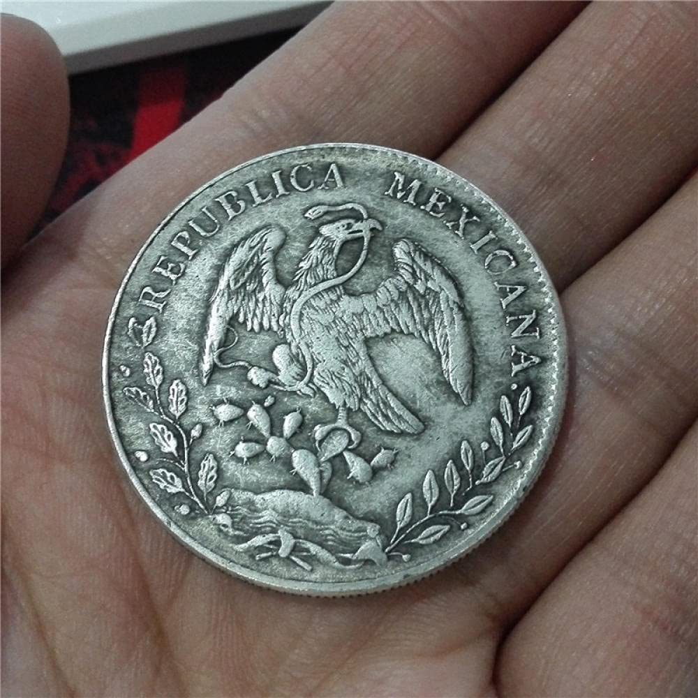 MKIOPNM Coin Collection Commemorative Coin 1891 Mexican Trade Silver Silver Polish Slim Silver Eagle Ocean Mong Coin Silver Coin Collection Asia Coin