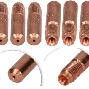 STARTECHWELD 000068 Mig Welding Contact Tips .035" 000-068 for Miller M10 M15 M25 M40 M100 Hobart H9 H10 MIG Weld Guns (Pack of 25)