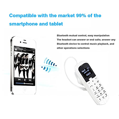 SAYGOHY World Smallest Phone Unlocked Senior Cell Phone Dual SIM Feature Mini Phones with Torch Phone Easy to Use for Elderly and Kids