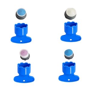 4 Pack Insert Faucet Aerators With Remove Tools, Tap Filter with Remove Keys, Replacement Insert Cache Aerators Water Saving Flow Restrictor for Sink 4 Size (M16.5 18.5 21.5 24)