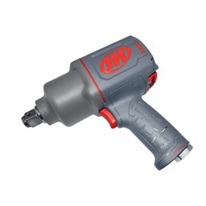 Ingersoll Rand 2146Q1MAX 3/4-Inch Drive, Air Impact Wrench, Quiet, 2,000 ft-lbs Nut-busting torque, Maintenance Duty, Pistol Grip, Standard Anvil , Gray