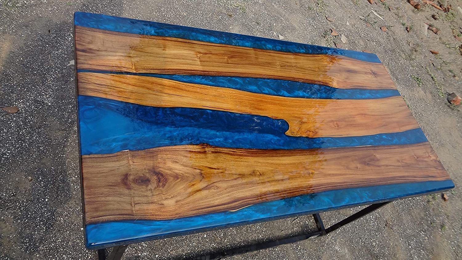 Epoxy Table, Live Edge Wooden Table, Epoxy Resin River Table, Natural Wood,Dining Table, Natural Epoxy Table, Resin Table