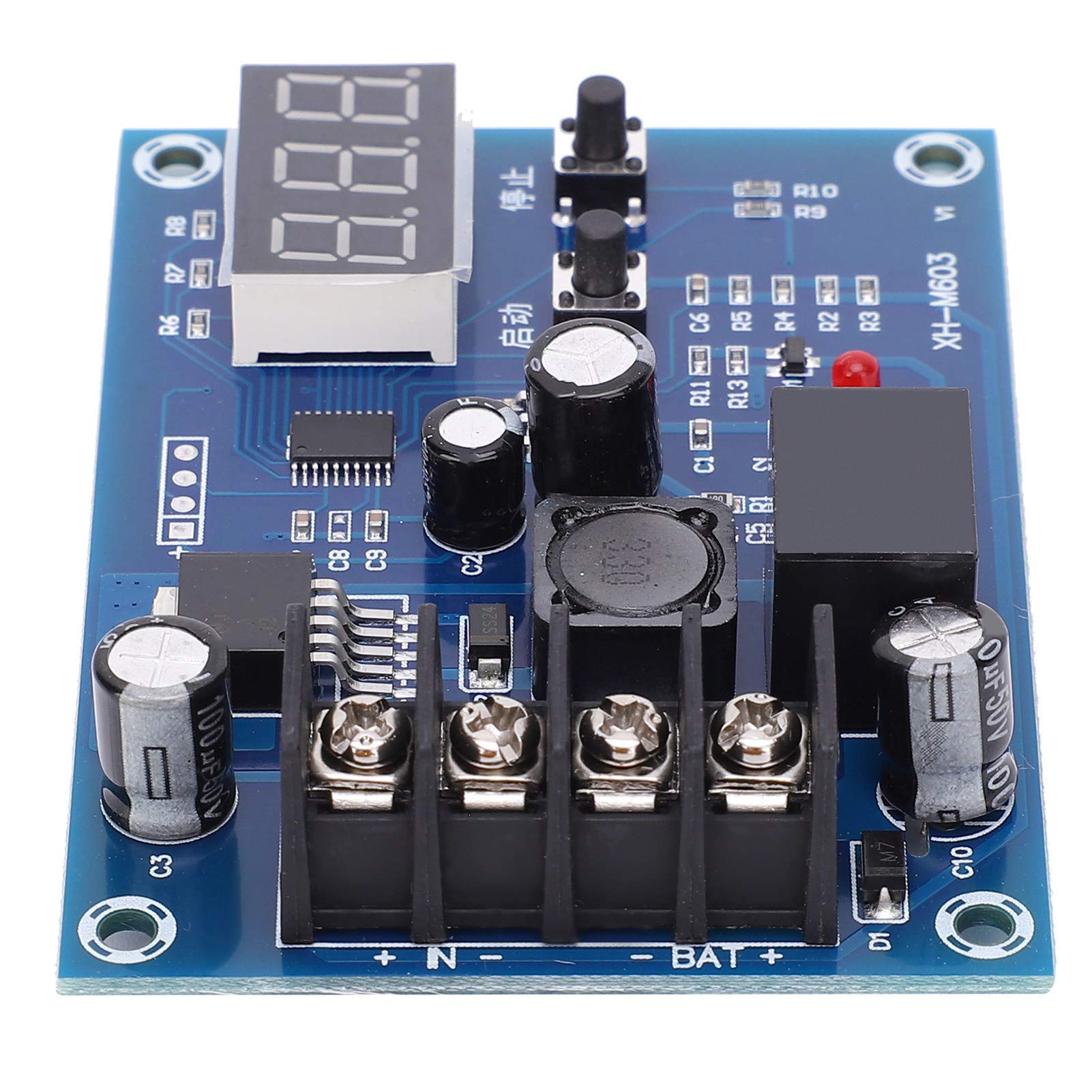 YWBL-WH Battery Charging Control Module Board Controller for 12V-24V Automatic Switch Protection Board XH‑M603, Module