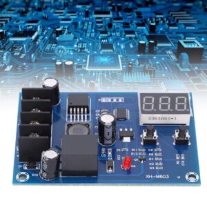 YWBL-WH Battery Charging Control Module Board Controller for 12V-24V Automatic Switch Protection Board XH‑M603, Module