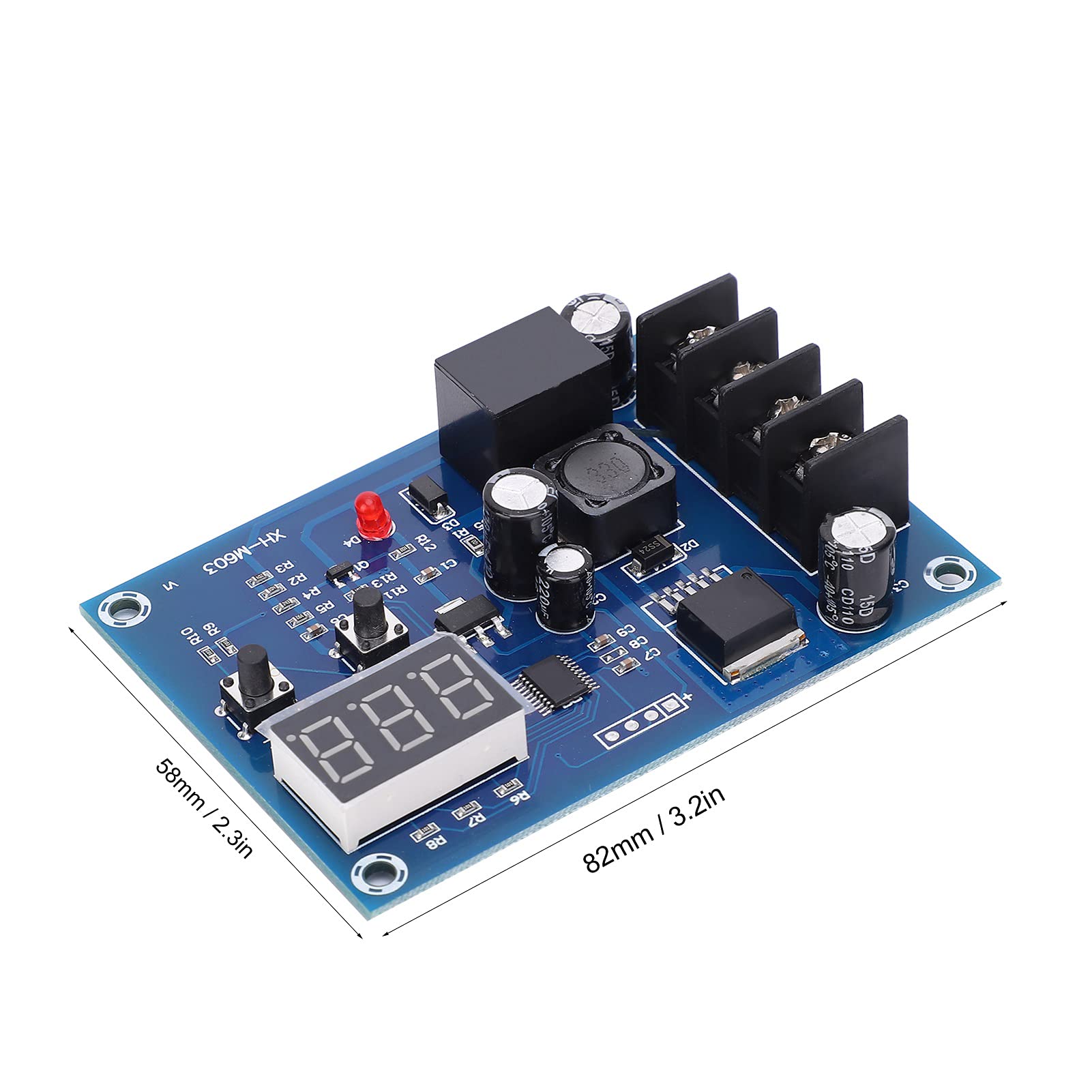 YWBL-WH Battery Charging Control Module Board Controller for 12V-24V Automatic Switch Protection Board XH‑M603, Module