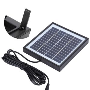 2W 12V Multifunctional Solar Panel Polysilicon Charging Board with Border for Outdoor Camping