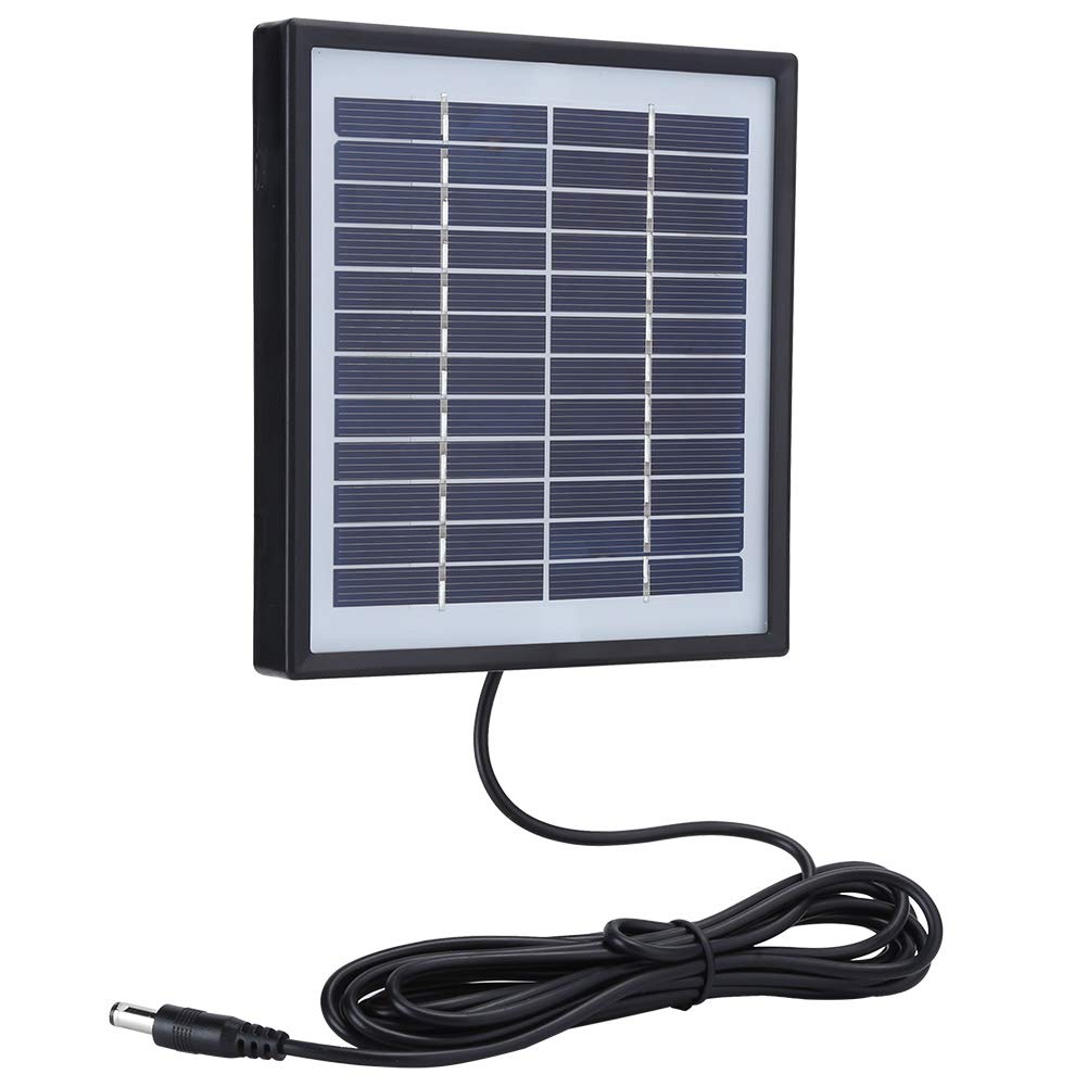 2W 12V Multifunctional Solar Panel Polysilicon Charging Board with Border for Outdoor Camping