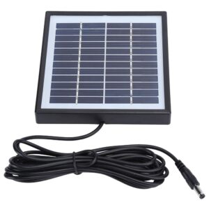 2W 12V Multifunctional Solar Panel Polysilicon Charging Board with Border for Outdoor Camping