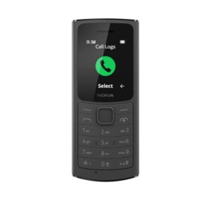 nokia 110 4g dual-sim 48mb rom + 128mb ram (gsm only | no cdma) factory unlocked 4g/lte cell-phone (charcoal) - international version