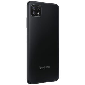 Samsung Galaxy A22 4G LTE (NOT 5G) 6.4" HD+ Quad Camera 5000mAh Battery, Dual Sim GSM Unlocked Global 4G Volte (NOT VERIZON/Boost) International Model A255M (Black, 128GB+4GB)