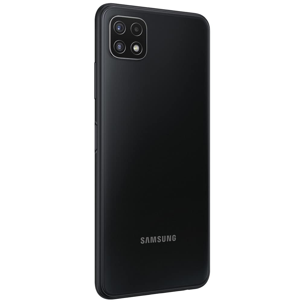 Samsung Galaxy A22 4G LTE (NOT 5G) 6.4" HD+ Quad Camera 5000mAh Battery, Dual Sim GSM Unlocked Global 4G Volte (NOT VERIZON/Boost) International Model A255M (Black, 128GB+4GB)