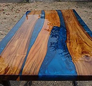 Epoxy Table, Resin Table, Epoxy Table, Natural Wood,Dining table, Natural Live Edge Wooden Table, Epoxy Resin River Table