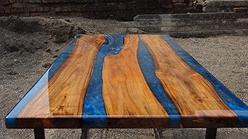 Epoxy Table, Resin Table, Epoxy Table, Natural Wood,Dining table, Natural Live Edge Wooden Table, Epoxy Resin River Table