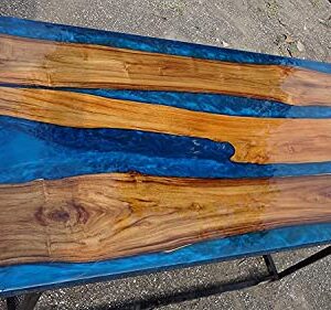 Epoxy Table, Resin Table, Epoxy Table, Natural Wood,Dining table, Natural Live Edge Wooden Table, Epoxy Resin River Table