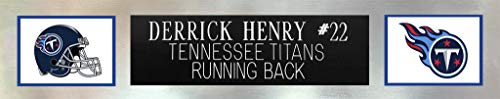 Derrick Henry Autographed Blue Tennessee Jersey - Beautifully Matted and Framed - Hand Signed By Henry and Certified Authentic by Beckett - Includes Certificate of Authenticity