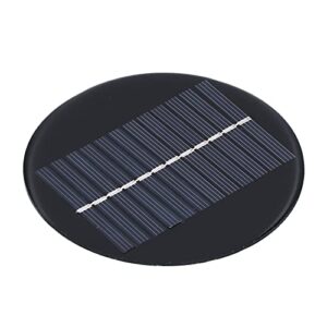 0.8W Round Solar Panel6V Solar & Wind Power Solar Panels 10cm DIY Solar Panel Compatible with Power Cellphones or BatterySolar Charging Board for Solar Light