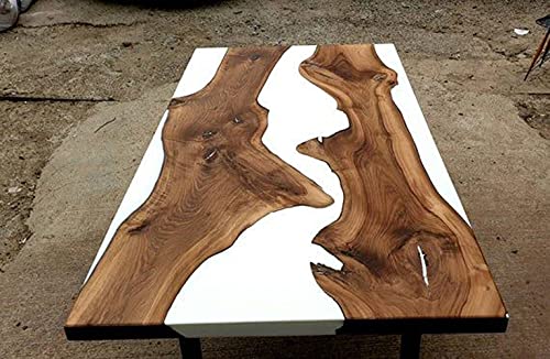 Epoxy Table, Live Edge Wooden Table, Natural Wood,Dining table, Natural Epoxy Table, Resin Table, Epoxy Resin River Table