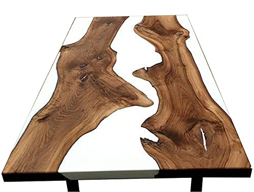 Epoxy Table, Live Edge Wooden Table, Natural Wood,Dining table, Natural Epoxy Table, Resin Table, Epoxy Resin River Table