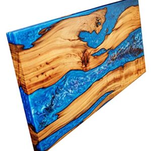 Epoxy Table, Live Edge Wooden Table, Epoxy Resin River Table, Natural Wood,Dining Table, Natural Epoxy Table, Resin Table