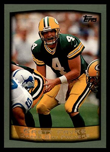 1999 Topps # 250 Brett Favre Green Bay Packers (Football Card) NM/MT Packers Southern Miss