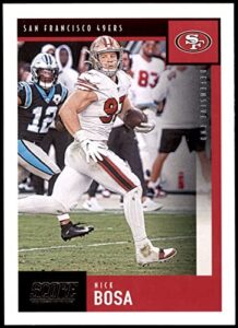 2020 score # 315 nick bosa san francisco 49ers (football card) nm/mt 49ers ohio st