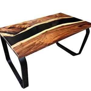 Epoxy Table, Epoxy Resin River Table, Live Edge Wooden Table, Natural Wood,Dining table, Natural Epoxy Table, Resin Table