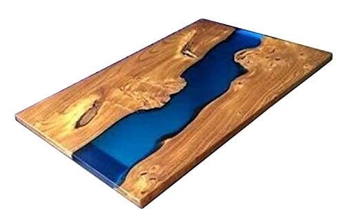 Epoxy Table, Epoxy Resin River Table, Live Edge Wooden Table, Natural Wood,Dining table, Natural Epoxy Table, Resin Table